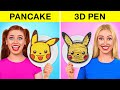 3Dペン vs パンケーキアートにチャレンジ Multi DO Challenge