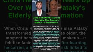 Celebrity Chris Hemsworth Tears Up Over Wife Elsa Pataky's Elderly Transformation #shorts Profile