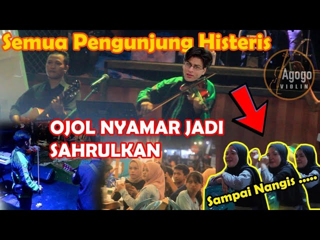 Dikira Shah Rukh khan, semua pada Histeris ojol mainkan Janam Janam class=