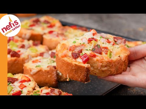 Fırında Ekmek Pizza | Nasıl Yapılır?