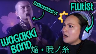 Holy SH...akuhachi?!?|Wagakki Band, 焔 (Homura) + 暁ノ糸 (Akatsuki no Ito)