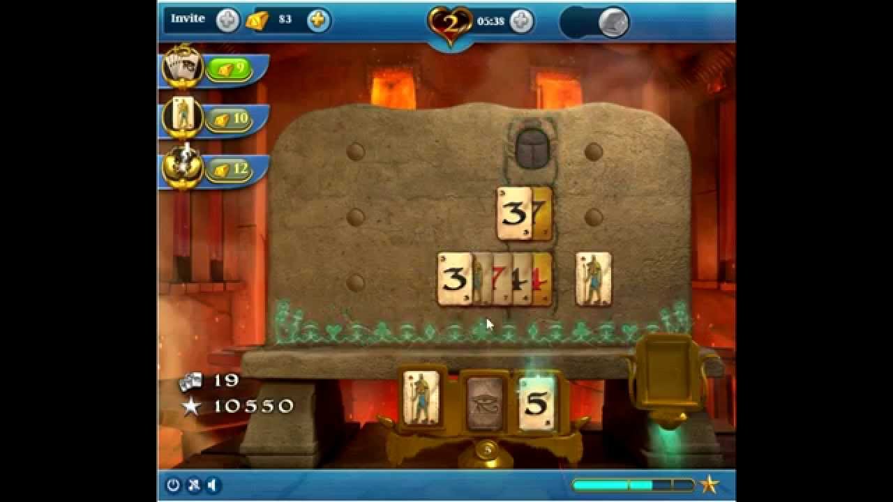 Pyramid Solitaire Saga level 72, 3 stars 😈