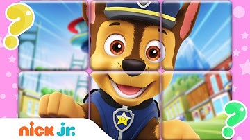 Puzzle Game Mix-Up #3 w/ PAW Patrol, Deer Squad & Santiago! 🧩 | Nick Jr.