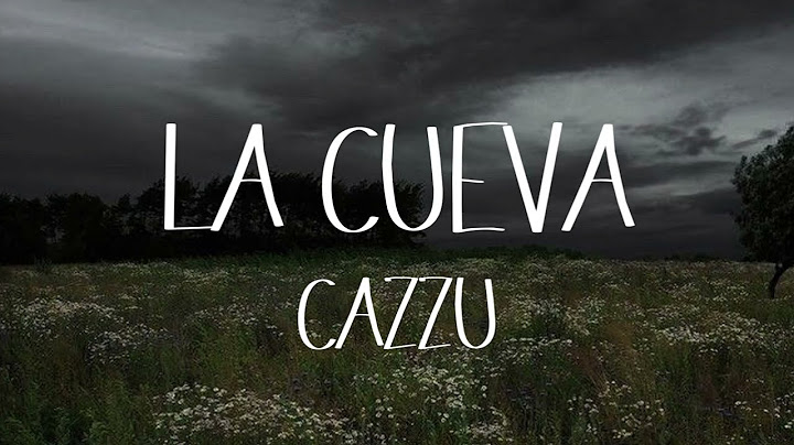 Cazzu - LA CUEVA (Letra)