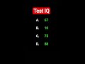 test IQ 🤔🤔💯💯 #shorts #easy #sawal #like #subscribe #comment #share #trending #viral