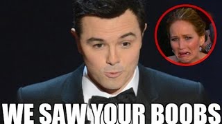 Seth Macfarlane Sings We Saw Your S To Jennifer Lawrence.