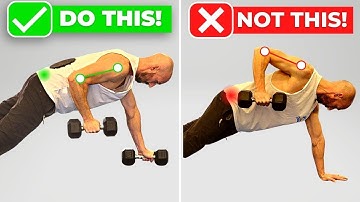 How to Master Dumbbell Renegade Rows for a Stronger Core & Back