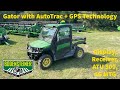 John Deere Gator with AutoTrac + GPS Technology