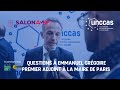 Lunccas au salon de lamif  questions  emmanuel grgoire premier adjoint  la maire de paris