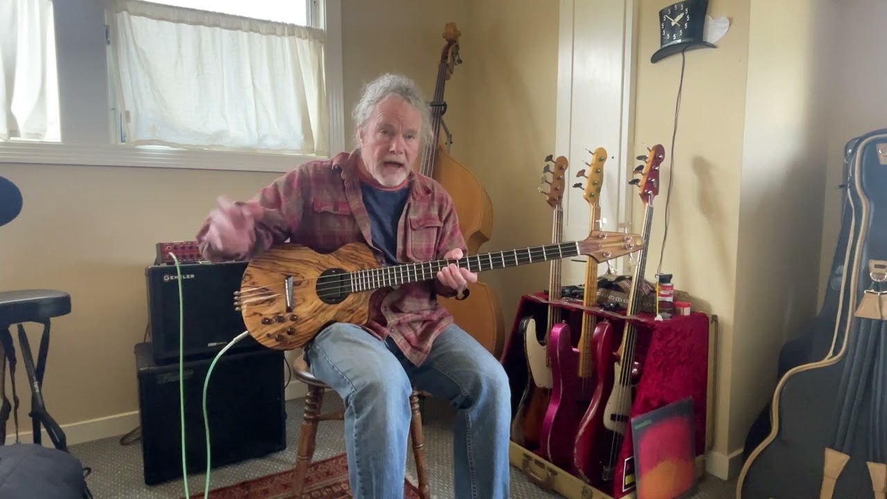 Rick Turner Model 1 Bass Demo