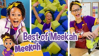 best of meekah pretend play jobs careers doctor firefighter baker more