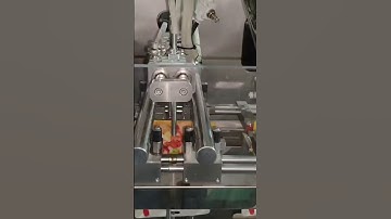 Four giving bags horizontal packaging machine #machine #high #powder #factory #granule #automatic