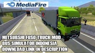 Bussid _ mitsubishi fuso truck mod for bus simulator Indonesia screenshot 3