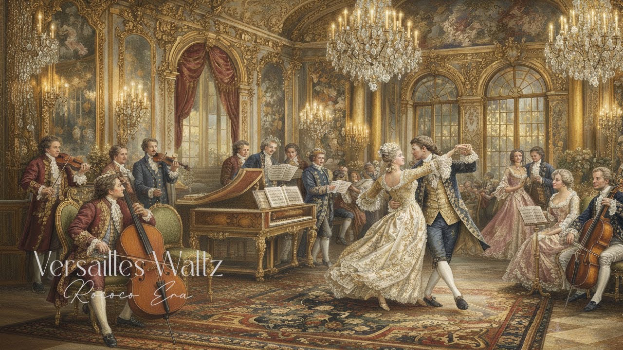 Versailles Waltz | Rococo Era 18th Century Ballro Music & Dance