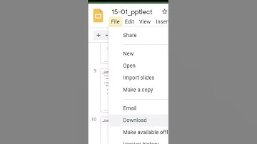 Turn Google Slides into PowerPoint