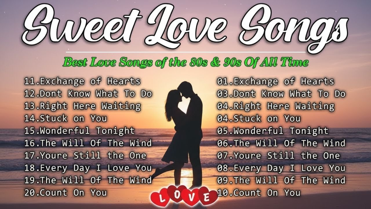 Oldies Love Songs Forever – Lionel Richie, Chicago, Bee Gees, Céline Dion memories