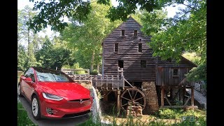 Day 12 Tesla Ruby Visits Yates Mill and Rides the Rainbow Road