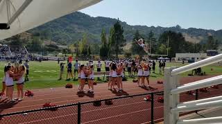 Redwood Varsity Cheer Timeout 9/16/17