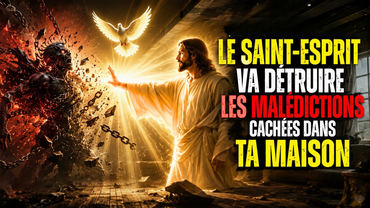 Dans les prochaines heures, le Saint-Esprit va détruire les malédictions cachées dans ta maison