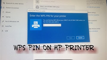 WPS PIN HP PRINTER #hp #hpsupport #wps