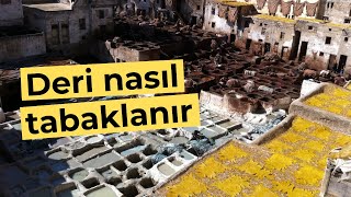 Tabakhanede Işler Böyle Yürüyor? (2) - Tannery - Tan - Pit - Leather Processing