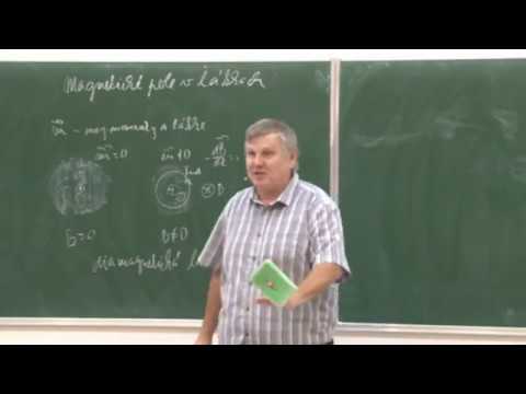 Náhľad videa: Elektromagnetizmus - 3.11.2016 - prednáška 20