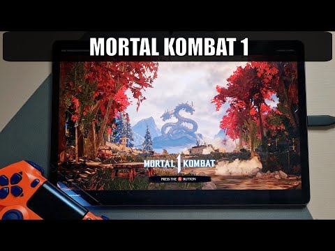Mortal Kombat 1 Gameplay on Android | EGG NS Emu Samsung Tab S9+