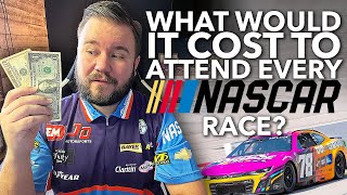 How Much Would it Cost to Attend Every NASCAR Cup Series Race in 2024? by DannyBTalks 5,447 views 2 months ago 17 minutes