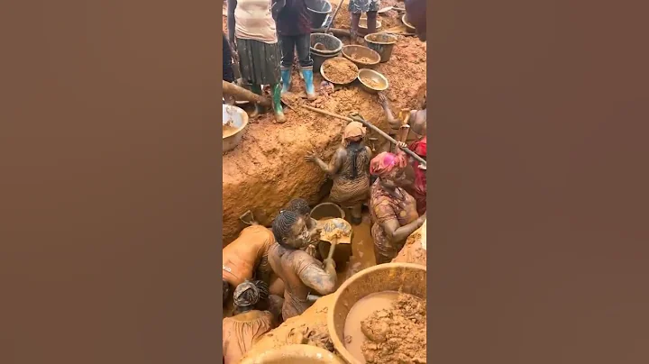 Just Look at This Gold mining 😳#trending #galamsey #virilvideo #africa #goviral