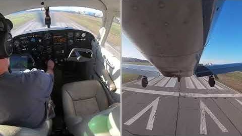 Piper Comanche landing