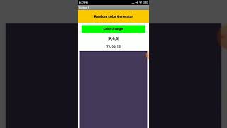 Random Colour Generator