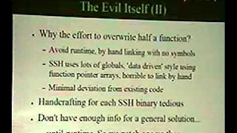 DEFCON 13: Trust Transience: Post Intrusion SSH Hijacking