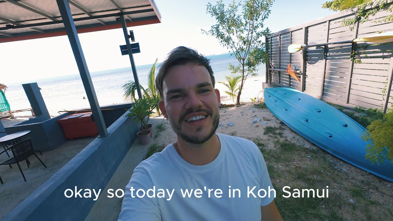 Spend the Day with Me in Bang Por, Ko Samui 🌴 | Thai Food & Beach Vibes