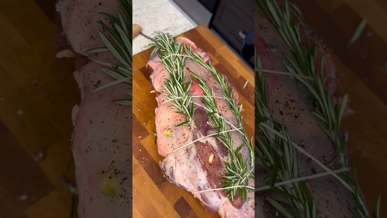 Gigot d’agneau au four