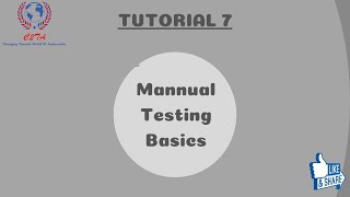 Manual Testing Basics : Tutorial 7| Test Case writing  | Change2testAutomation