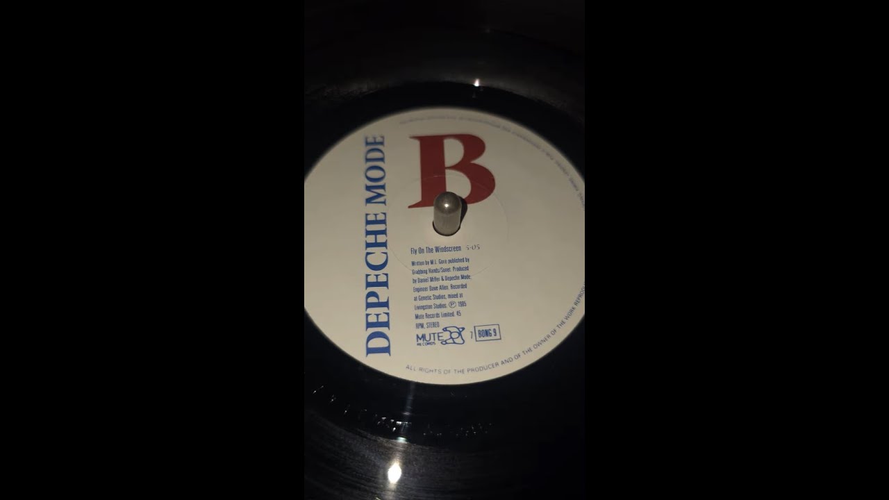 Cover Fly On The Windscreen ~ Depeche Mode ~ 1985 Mute 45rpm ~ 1984 Amstrad TS99 Linear Tower System