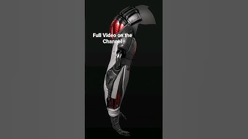 Mecha Arm #shorts #mecha #art #3d #sculpting #thakur #zbrush #scifi #music