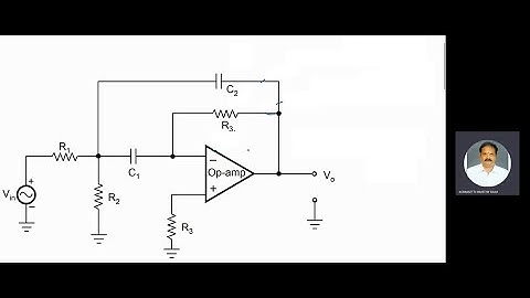 Narrow Bandpass filter  design using opamp
