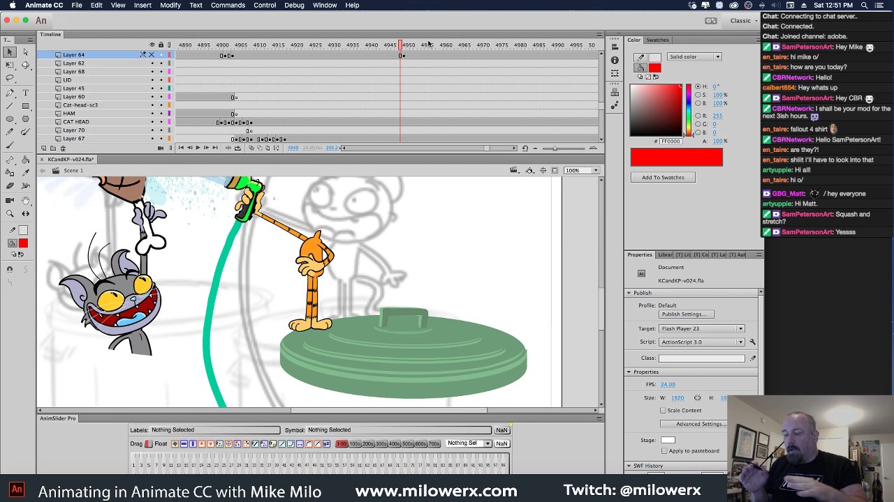 Animating with Mike Milo episode 47
