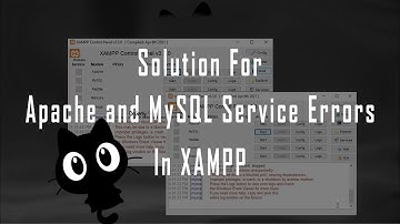 [Solution] Apache and MySQL service startup error in XAMPP | Computer Tips