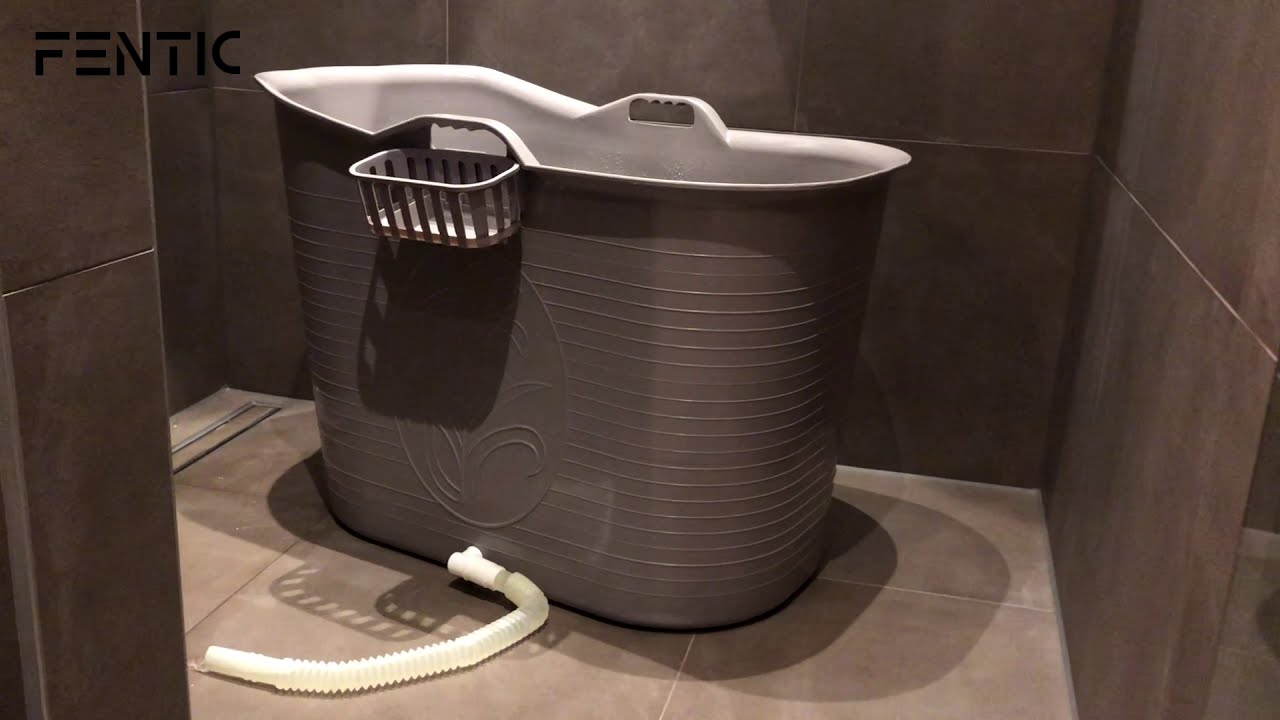 Zitbad voor Volwassenen - Bath Bucket - 200L - Wit