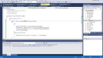 306 ASP .NET MVC - Password Encryption With Base64 Convertion Method