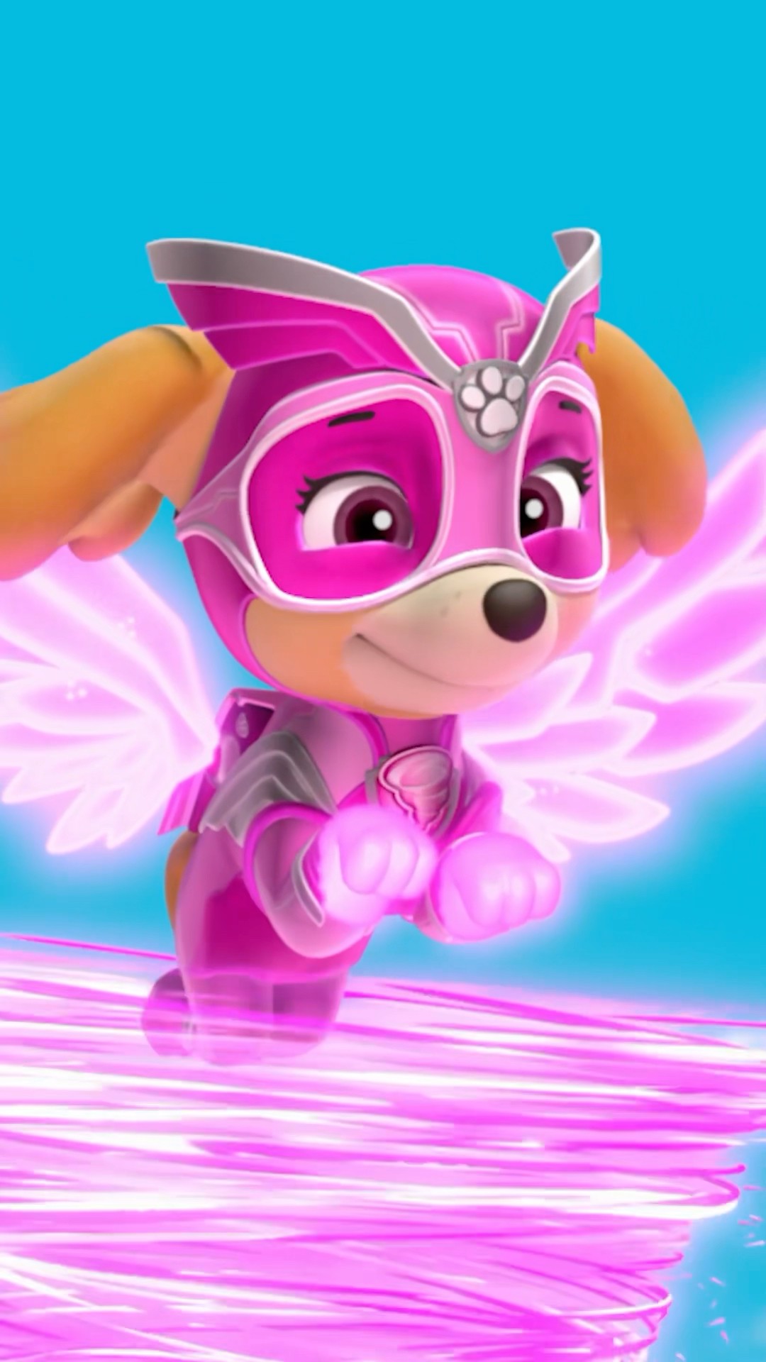 mighty skye saves mayor humdinger! #shorts