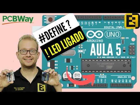 Curso de Arduino - Lógica de Inversão e Definições - Eletrônica Fácil -  Aula 5