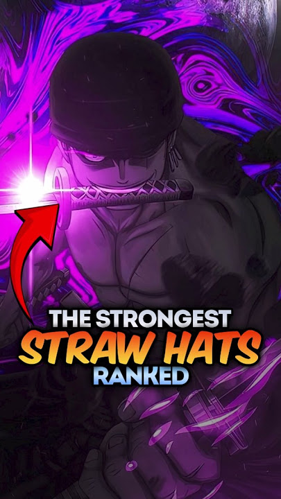 Top 10 Strongest members of the straw hat pirates #onepiece