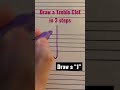 Draw a Treble Clef in Easy 3 Steps