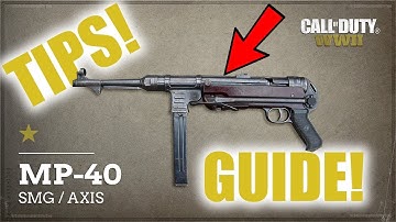MP-40 Guide - Call of Duty: WW2 (MP-40 gameplay/guide/tips)