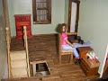 Hardwood Floor in the Upstairs Hall/Sowing Room