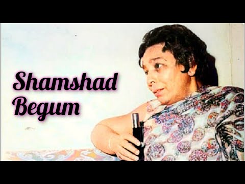 Remembering Shamshad Begum with Asha Bhosle Mohammed Rafi Lata Mangeshkar & Mukesh @Ajayuv1