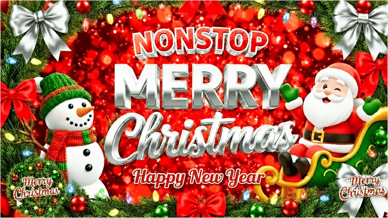 Nonstop Christmas Songs Medley 2026 ☃️ Best Classic Holiday Hits Medley 2026 🎄